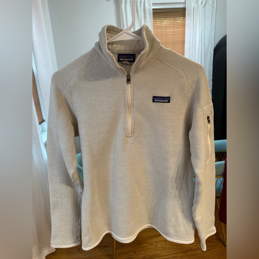 Patagonia Better Sweater 1/4-Zip Pullover Oatmeal Cream | Women’s Medium